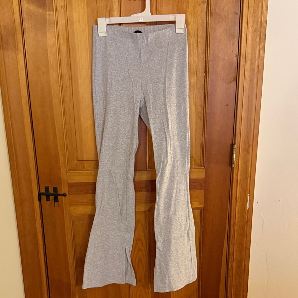 PacSun Light Gray Ribbed Tee